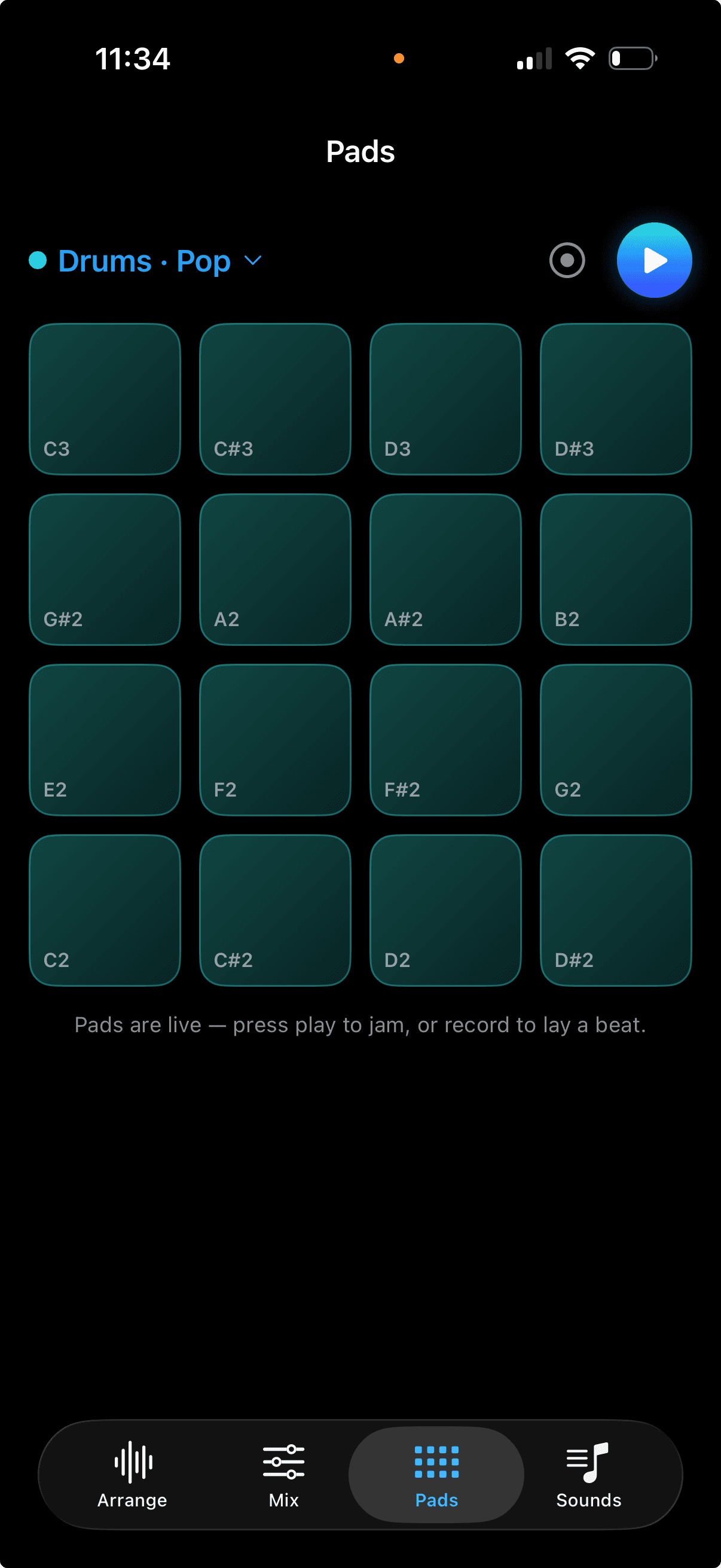 Bounce app screenshot
