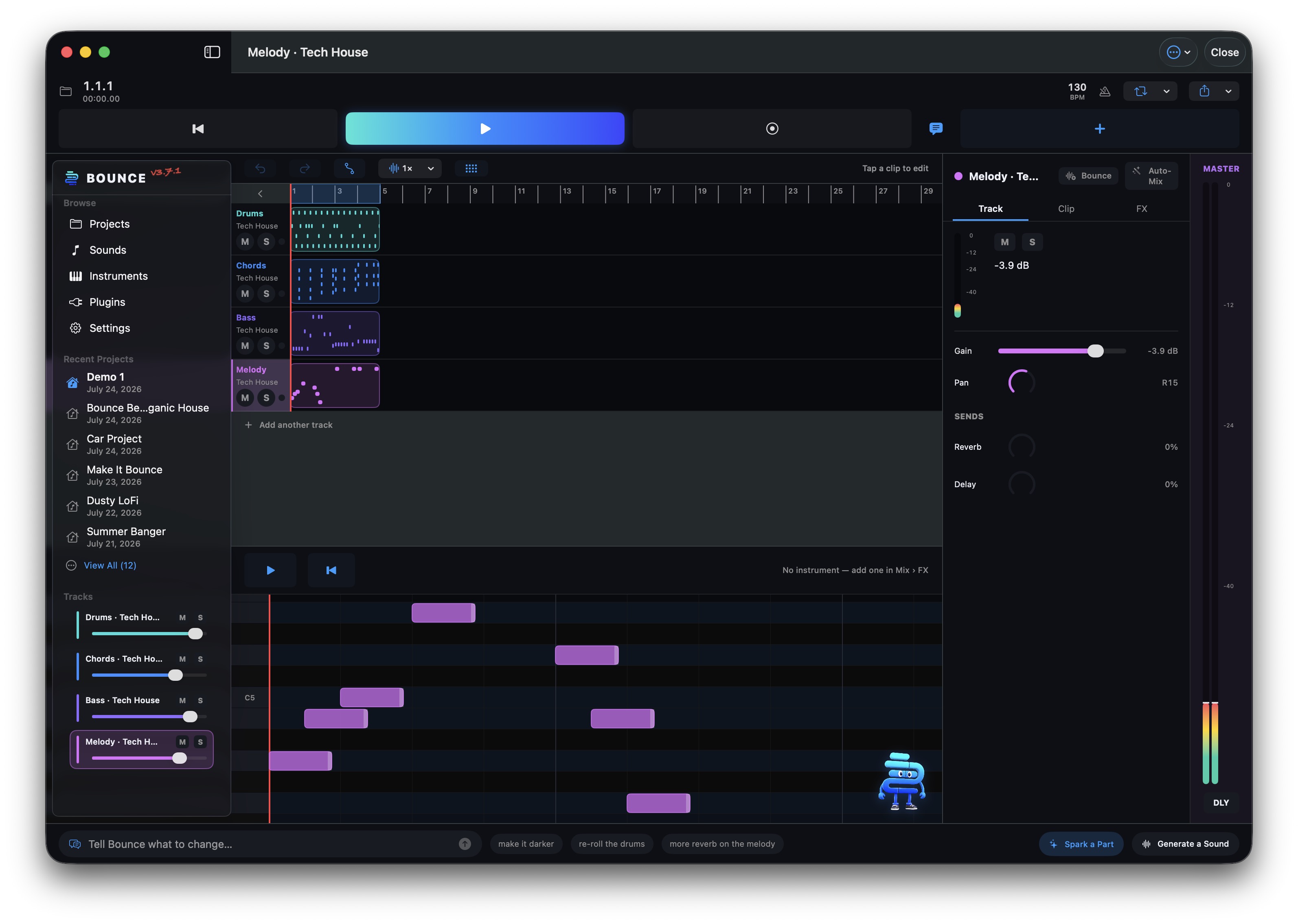 Mac interface overview